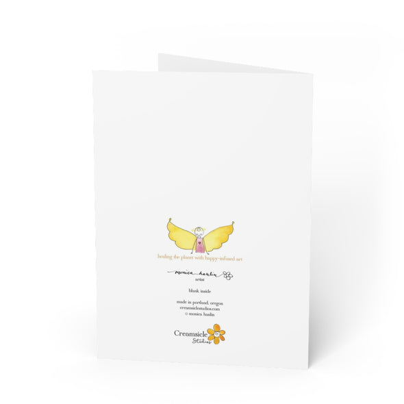 Bear with Bees Greeting Card